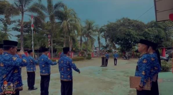 Peringati Hari Sumpah Pemuda ke-95 Tahun 2023, Lapas Idi melaksanakan Upacara Bendera