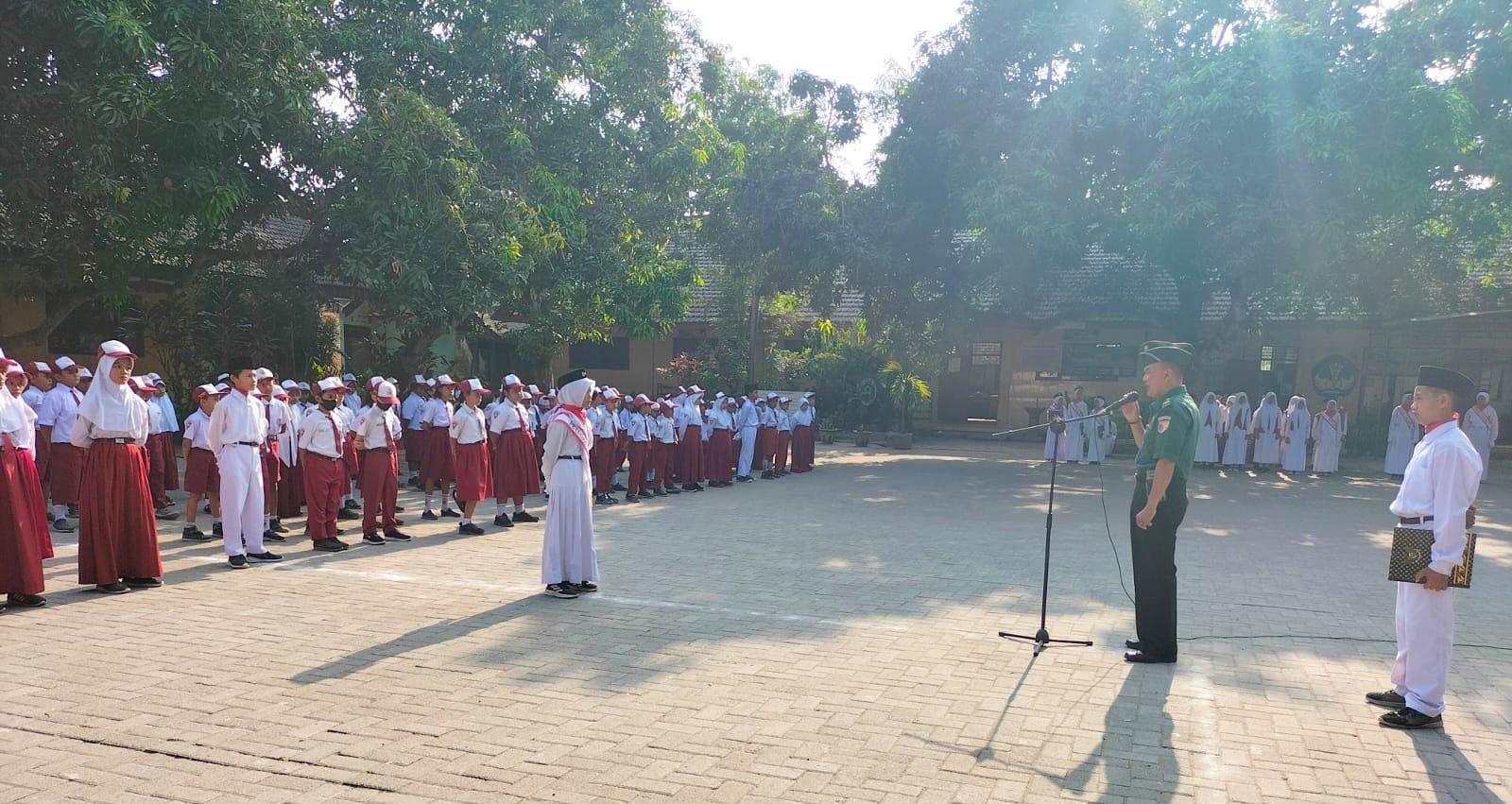 Wasbang Koramil 0815/07 Jetis, Tekan Perilaku Bullying