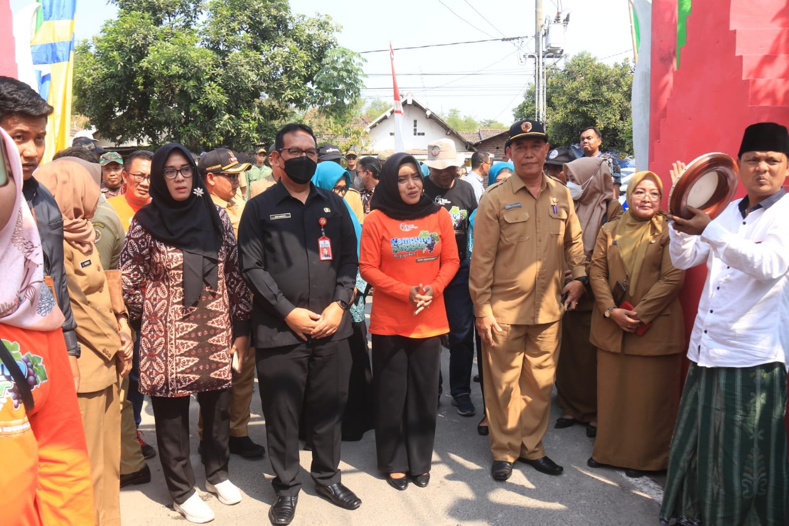 Resmikan Kampung Anggur Majapahit 3, Bupati Ikfina Harap Jadi Embrio Ekonomi Ikonik