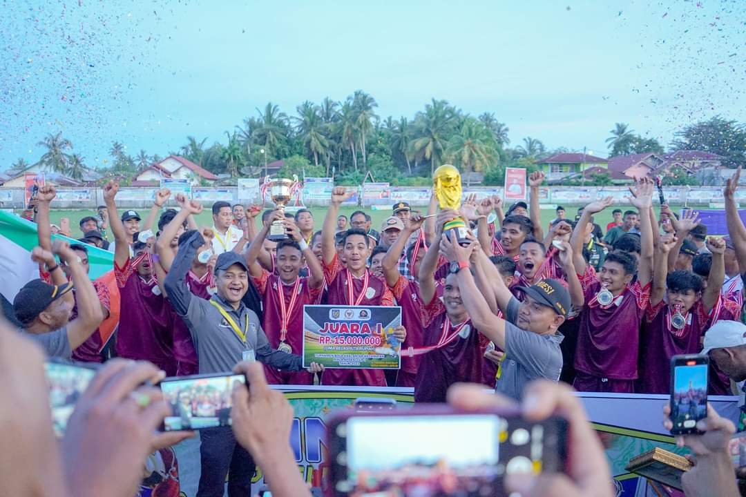 Piala Bergilir Apdesi Cup 1 Aceh Timur Sukses, H Fachrul Razi Sumbang 15 Juta untuk Juara 1