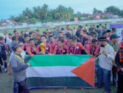 Piala Bergilir Apdesi Cup 1 Aceh Timur Sukses, H Fachrul Razi Sumbang 15 Juta untuk Juara 1