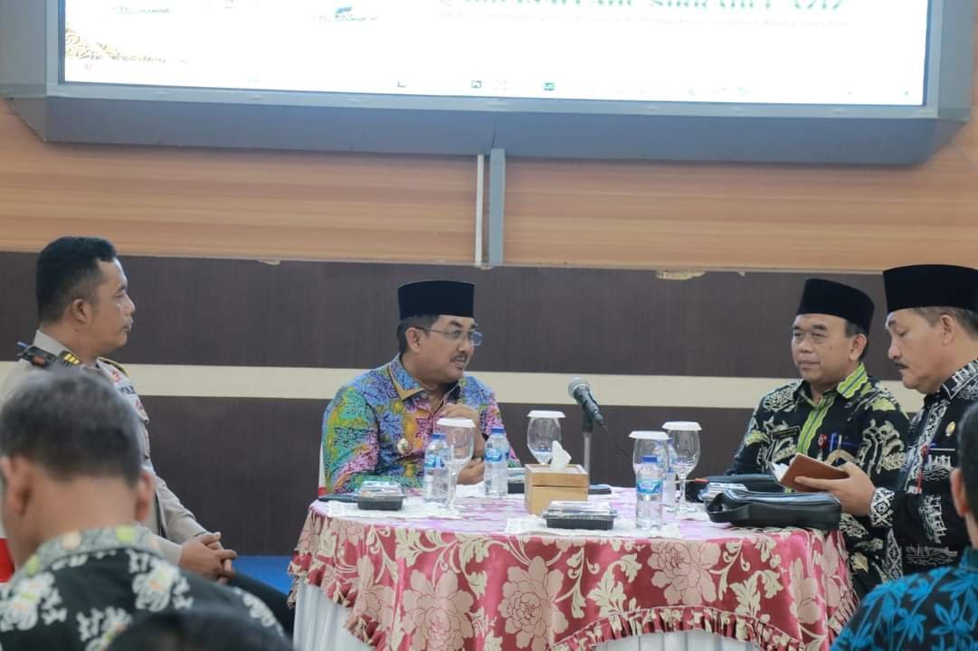 Bupati Anwar Sadat Pimpin Rapat Persiapan Haul Akbar Syekh Abdul Qadir Al Jailani Tahun 2023