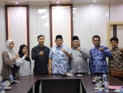 Bupati Anwar Sadat Terima Audiensi Panitia Muscab IKA PMII