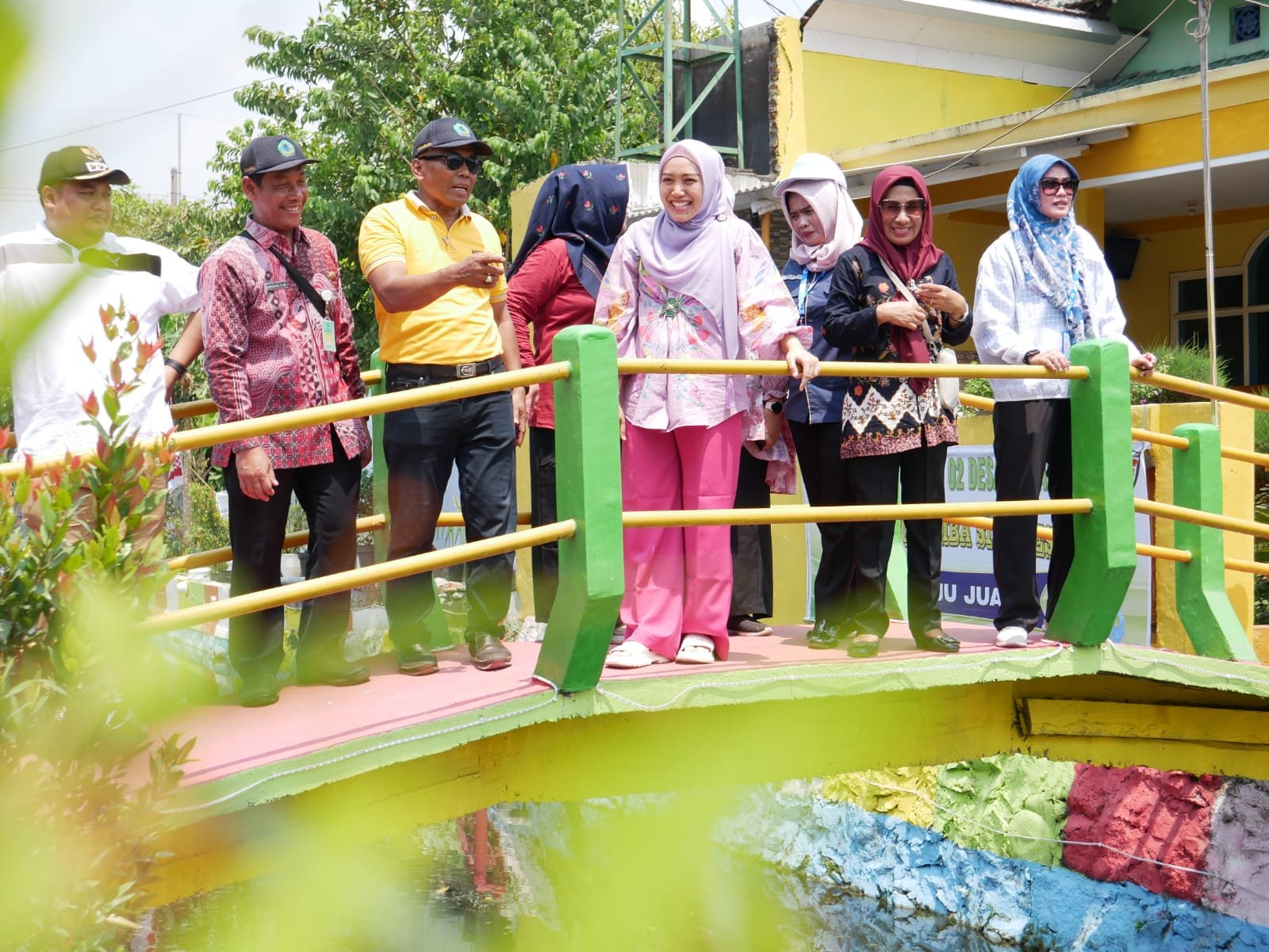 Sebelum Penjurian Sido Resik, Ning Sasha Tinjau Wisata Kali Cerung Desa Kemantren Tulangan