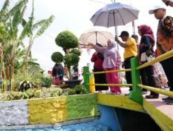 Sebelum Penjurian Sido Resik, Ning Sasha Tinjau Wisata Kali Cerung Desa Kemantren Tulangan