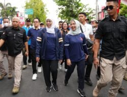 KEMBALI DILAKSANAKAN, GERAK JALAN PERJUANGAN MOJOKERTO – SUROBOYO PECAHKAN REKOR MURI