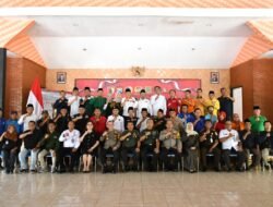 Deklarasikan Pemilu Damai, Kodim 0815/Mojokerto Siap Jaga Kondusifitas Wiayah