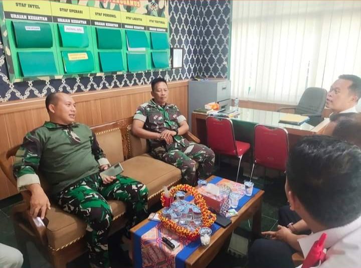 Tingkatkan Sinergi Keamanan Dan Ketertiban Kalapas Kotaagung Silaturahmi Dengan Dandim 0424 Tanggamus