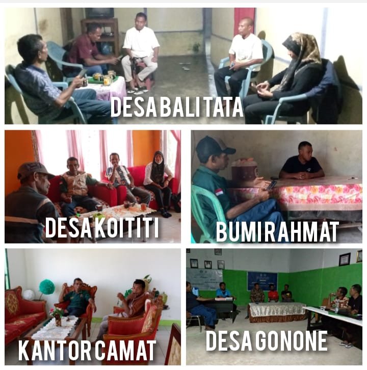 Ketua Forum BPD Halmahera Selatan Silaturahmi Dengan BPD di Desa- Desa