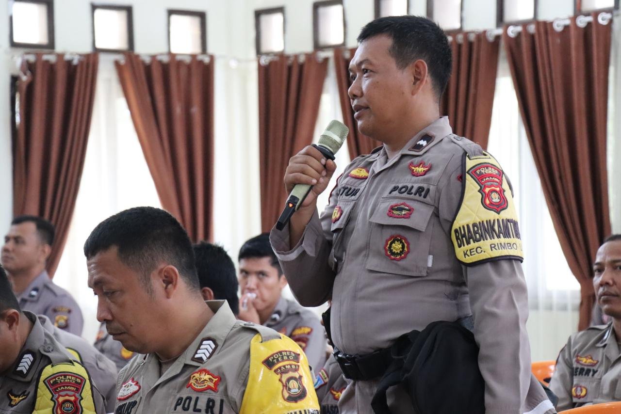 Monev Kinerja Bhabinkantibmas Beserta Kanit Binmas Tentang Pembinaan, Katpuan dan Klasterisasi BOSV2 2023