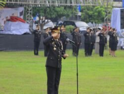 Kapolresta Jambi Pimpin Upacara Hari Pahlawan ” Semangat Pahlawan Untuk Masa Depan Bangsa Dalam Memerangi Kemiskinan Dan Kebodohan”