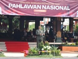 Dandim 0815/Mojokerto Pimpin Upacara Hari Pahlawan 10 November 2023