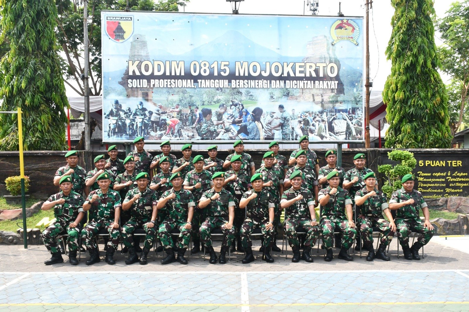Kunjungi Kodim 0815/Mojokerto, Begini Pesan Danrem 082/CPYJ