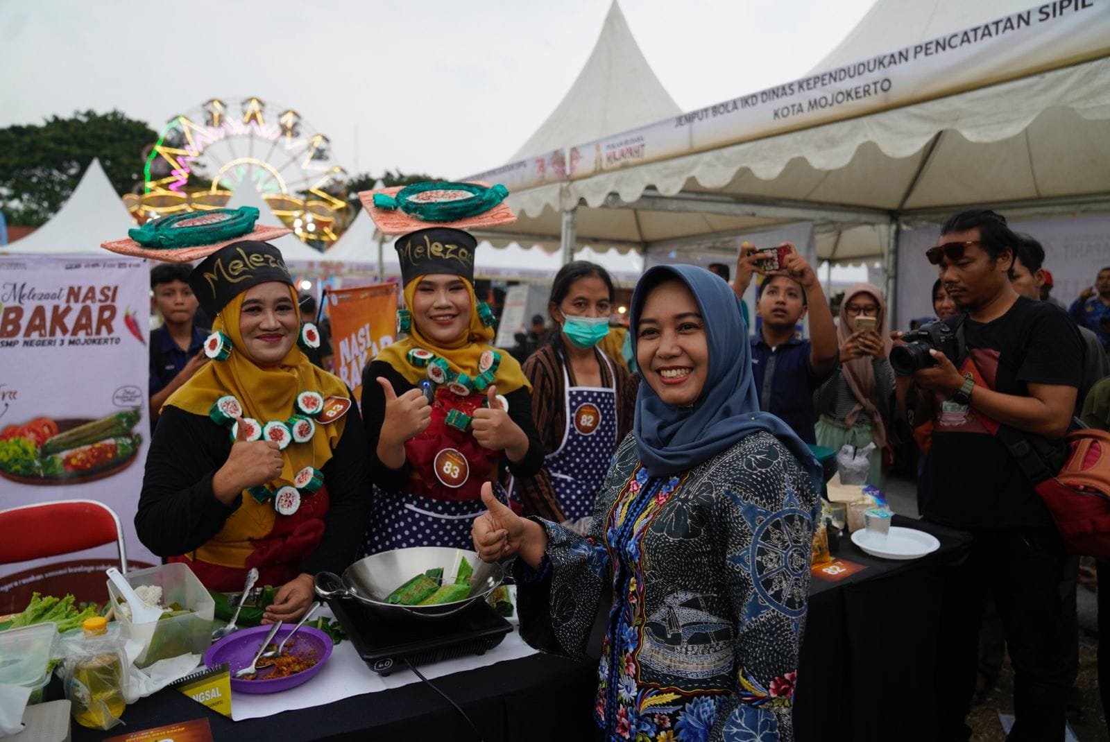 Festival Nasi Bakar, Semarakkan Pekan Budaya Majapahit 2023