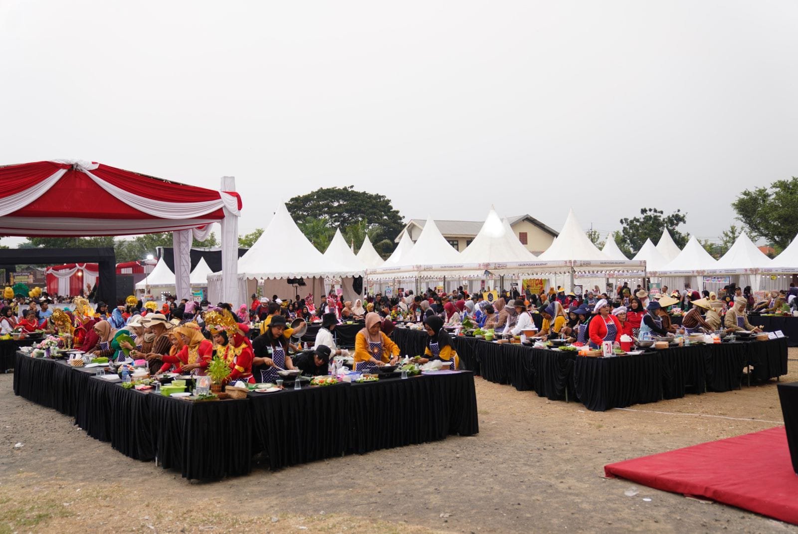 Festival Nasi Bakar, Semarakkan Pekan Budaya Majapahit 2023