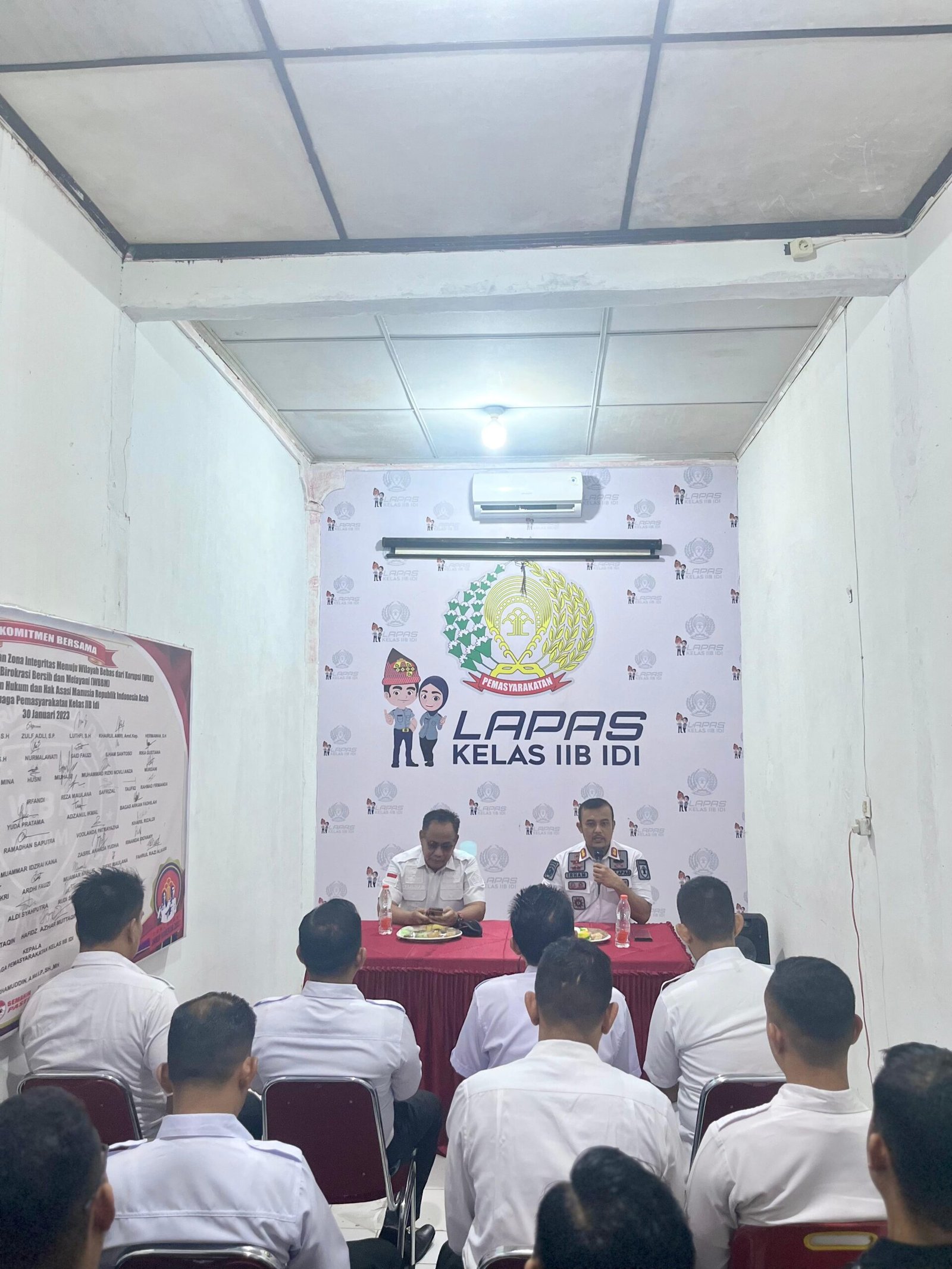 Cek Kondisi Lapas, Kadivpas Aceh Kunjungi Lapas Kelas IIB Idi