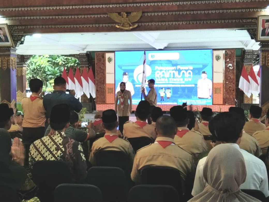 Bupati Ikfina Lepas Kontingen Kabupaten Mojokerto Ikuti Raida Jatim