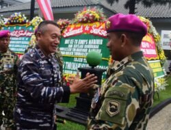 Upacara HUT Ke 78 Korps Marinir Dihadiri Pangkoarmada III