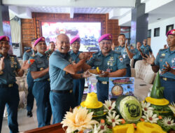 Peringati HUT Ke-78 Marinir TNI AL, Koarmada III Gelar Syukuran