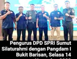 DPD SPRI Sumut  “Serikat Pers Republik Indonesia ” Hadiri Acara Silaturahmi Kodam I/BB