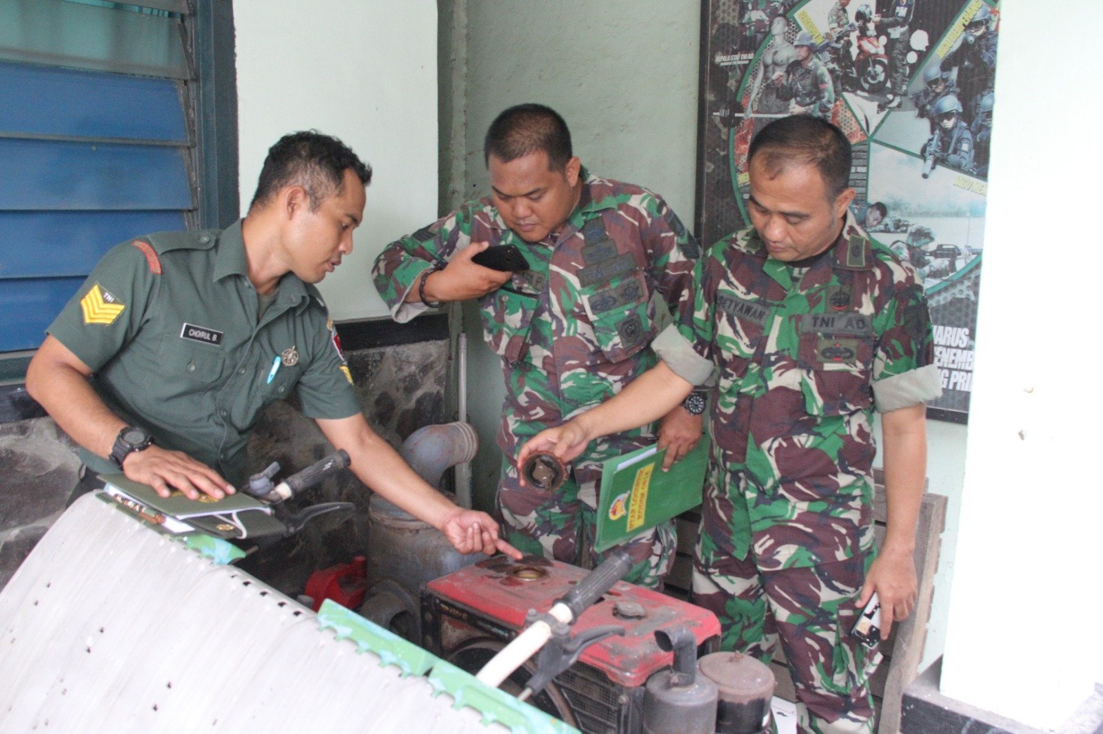 Mutasi Jabatan, Kodim 0815/Mojokerto Terjunkan Tim Verivikasi