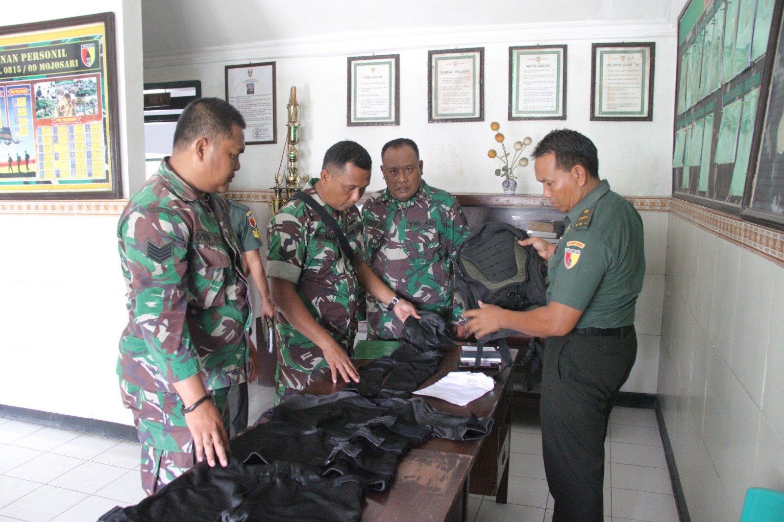 Mutasi Jabatan, Kodim 0815/Mojokerto Terjunkan Tim Verivikasi