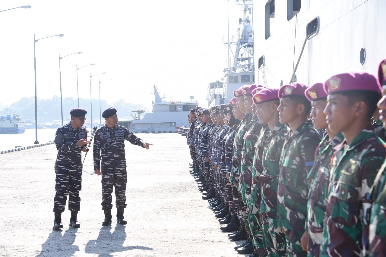 Satgas Sail Teluk Cenderawasih-23 Koarmada III Bersiap Tolak Ke Biak