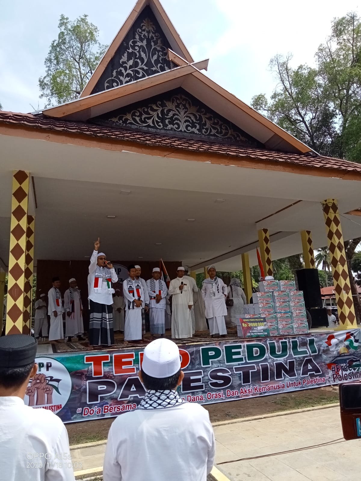 Tumpah Ruah Aksi Damai Masyarakat Kabupaten Tebo Peduli Palestine