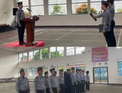 Kalapas Kelas II Kotaagung Tekankan Tiga Hal Penting Dalam Apel Rutin Pegawai