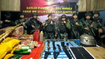 Penyelundupan Senjata Satgas Yonif Mekanis Raider 411/Pandawa Kostrad berhasil menggagalkan penyelundupan dua senjata api dan logistik yang akan dikirim ke Kelompok Kriminal Bersenjata (KKB) di Kabupaten Nduga, Papua Pegunungan
