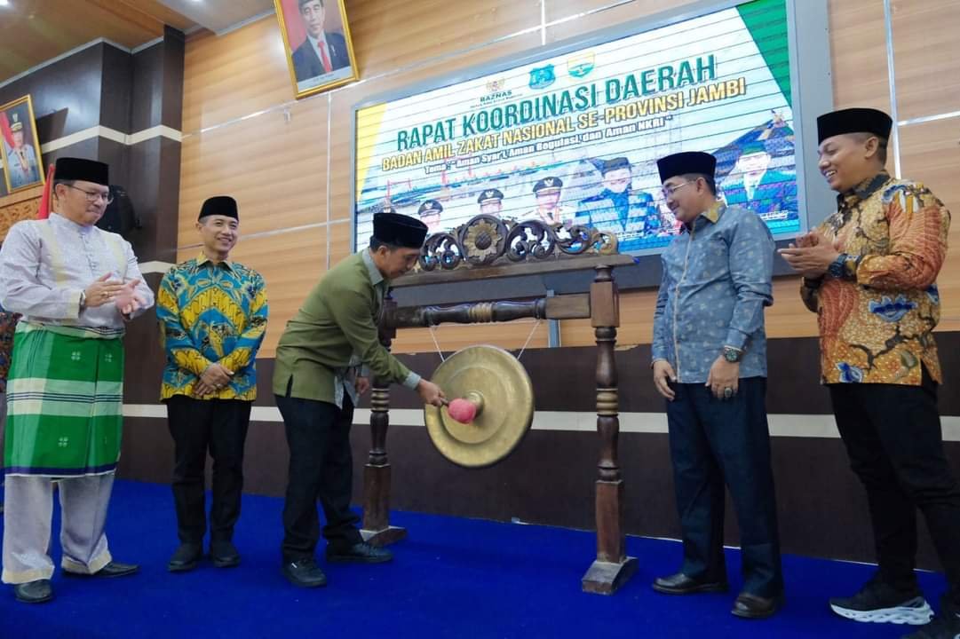 Bupati Anwar Sadat Hadiri Pembukaan Rakorda BAZNAS Se-Provinsi Jambi