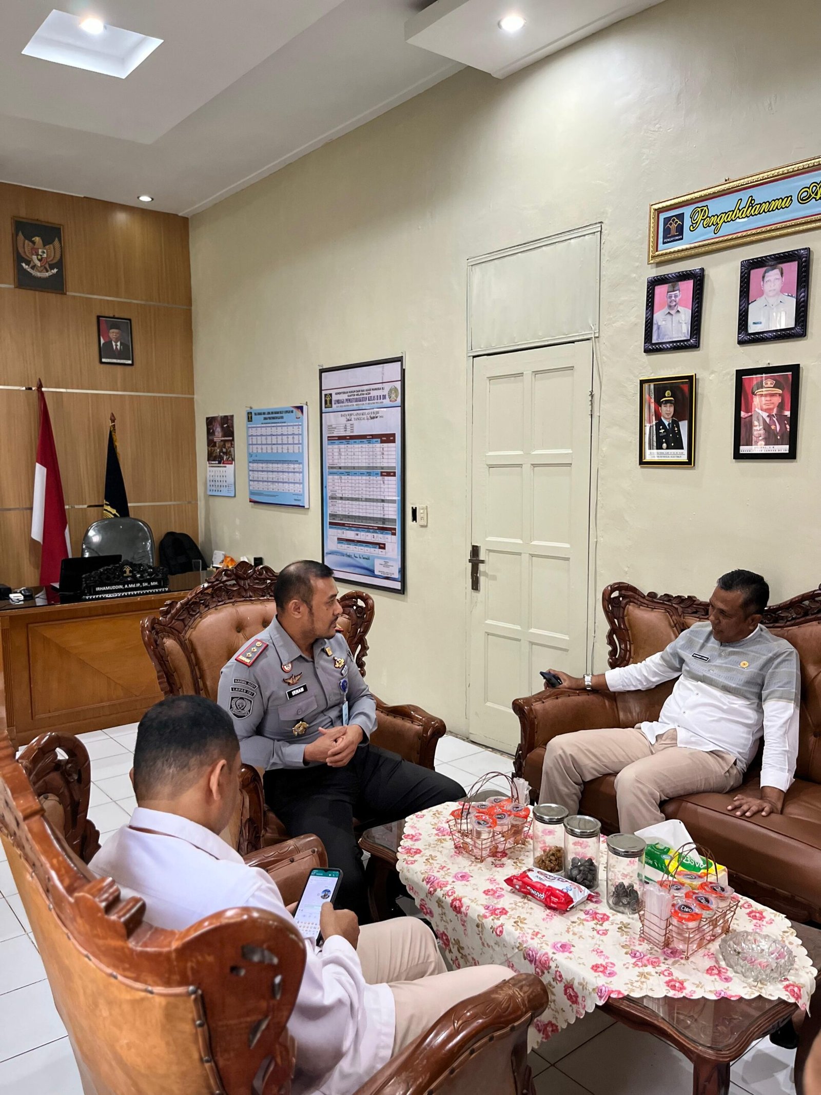 Komnas HAM Perwakilan Aceh Lakukan Monitoring ke Lapas Kelas IIB Idi