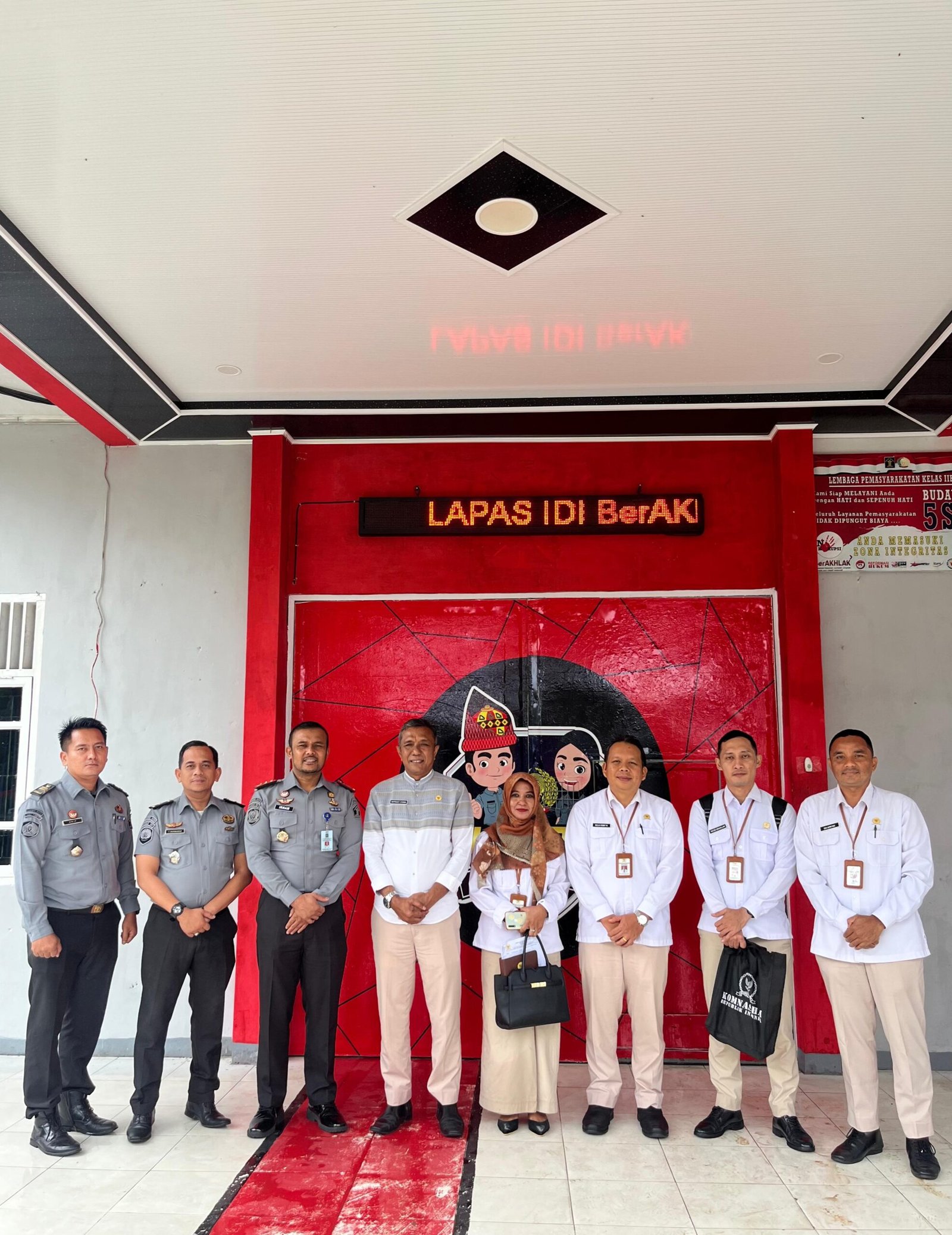 Komnas HAM Perwakilan Aceh Lakukan Monitoring ke Lapas Kelas IIB Idi