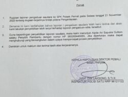 Diduga Tak Senang didatangi wartawan, Penjaga Tempat Pembelian Timah Ilegal pukul Wartawan Media Online