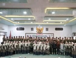 Pj Bupati Aceh Timur Diwakili Sekda Aceh timur Pelepasan Kafilah MTQ ke-XXXVI di Tahun 2023 Di Kabupaten Simelue