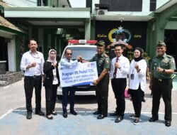 Mudahkan Layanan Kesehatan Masyarakat, Kodim 0815/Mojokerto Terima Hibah Ambulance