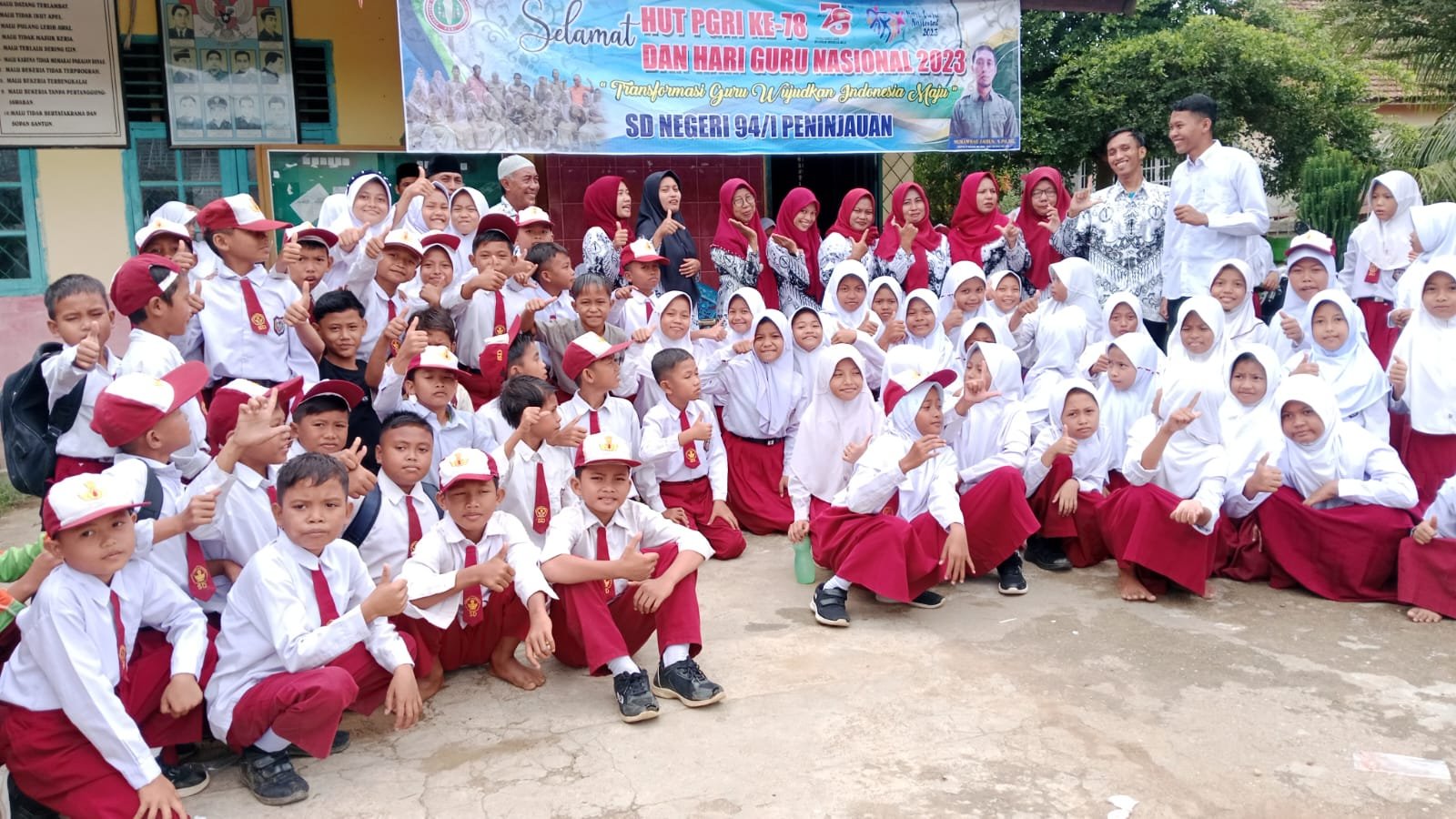 Peringati Hari Guru Nasional SDN 94/1 Peninjauan Gelar Berbagai Kegiatan