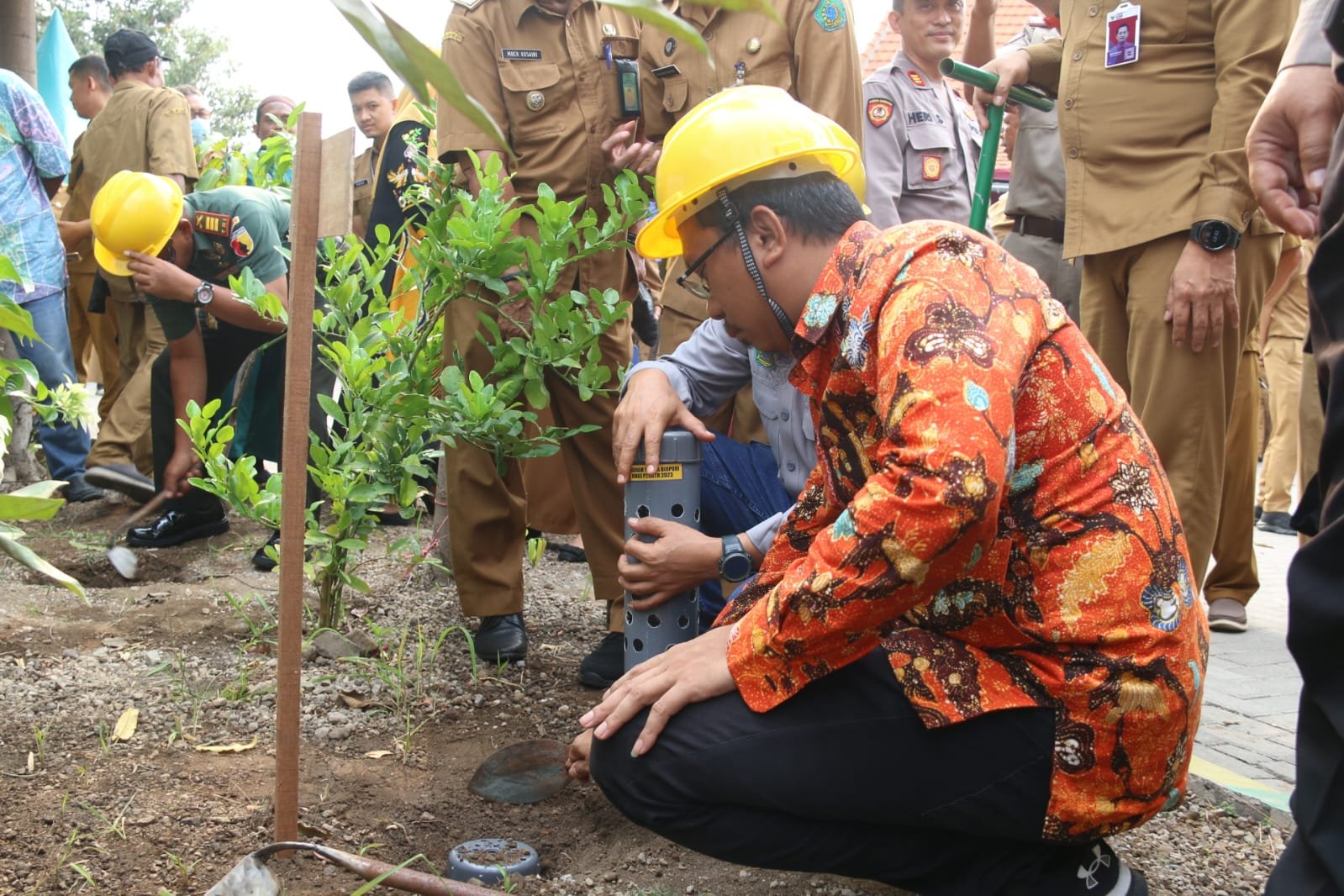 Minimalisir Banjir, Bupati Sidoarjo Buat 27.000 Lubang Resapan Biopori