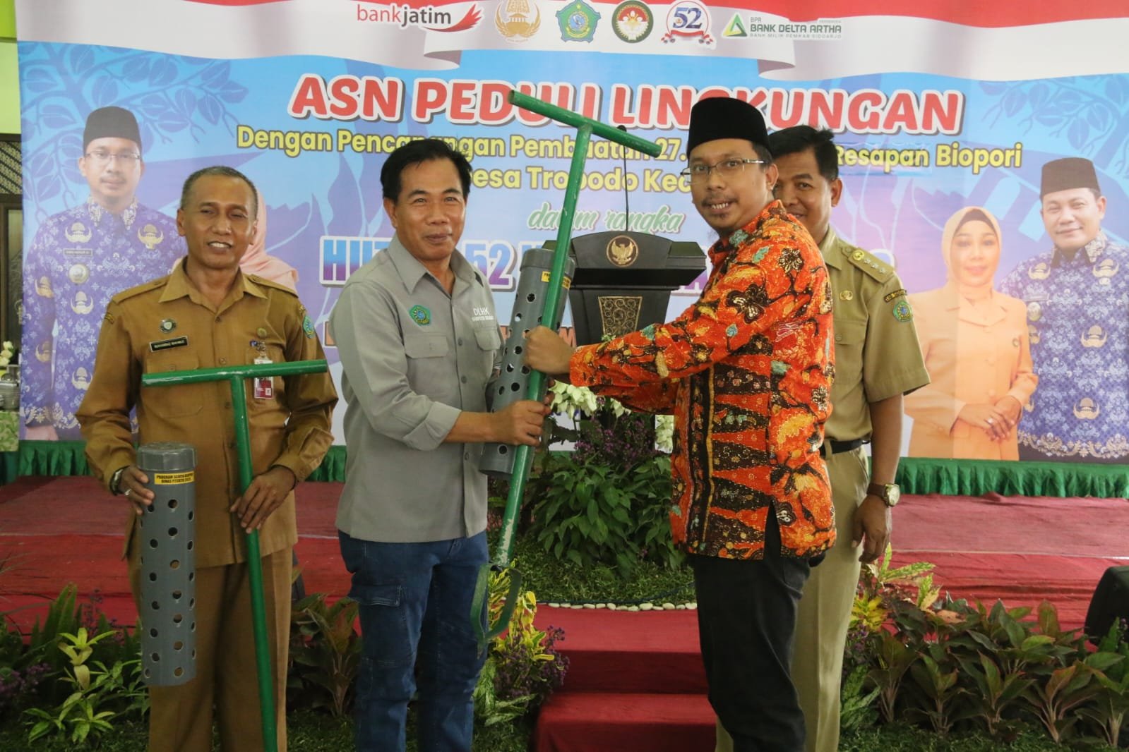 Minimalisir Banjir, Bupati Sidoarjo Buat 27.000 Lubang Resapan Biopori