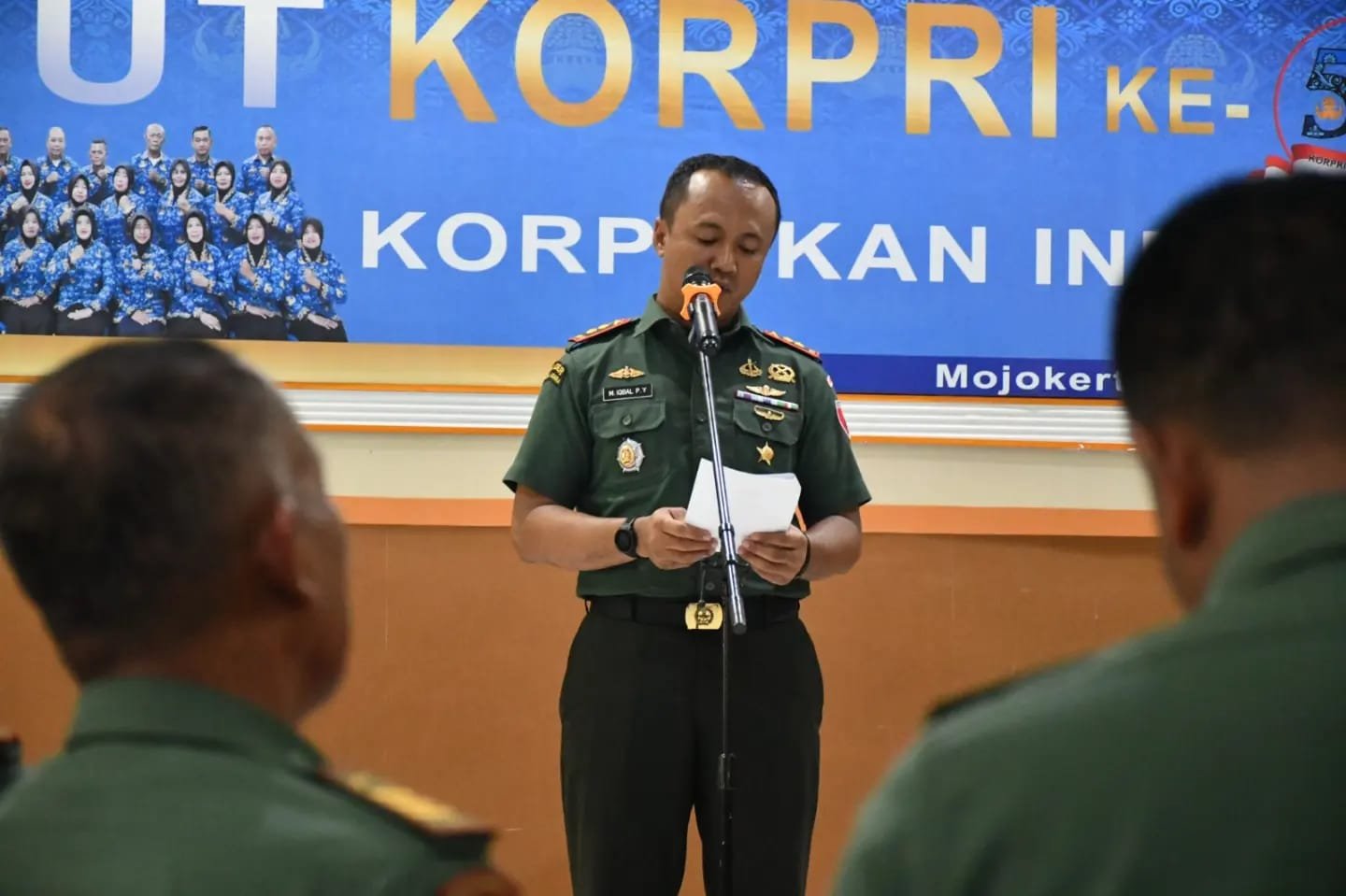 HUT Ke-52 Korpri, Kodim 0815/Mojokerto Gelar Tasyakuran