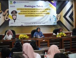PEMKOT MOJOKERTO ADAKAN BIMTEK LAPORAN REKOMENDASI KEGIATAN STATISTIK ONLINE DAN METADATA SATIKOMO