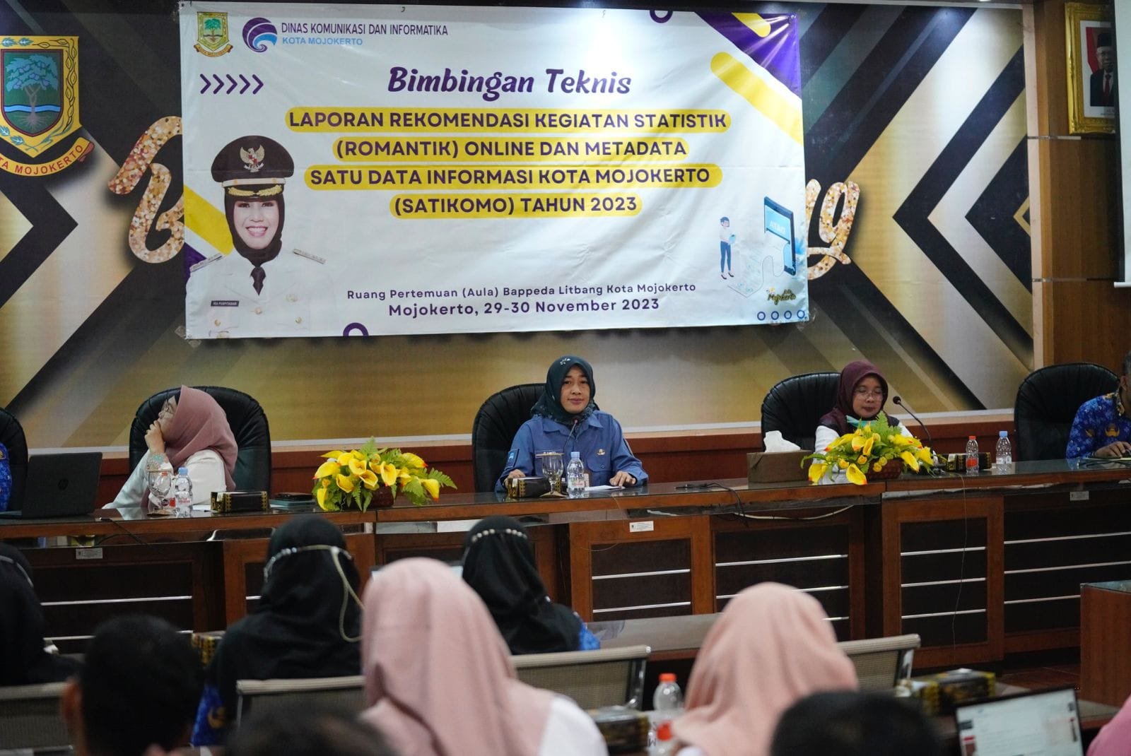 Pemkot Mojokerto Adakan Bimtek Laporan Rekomendasi Kegiatan Statistik Online Dan Metadata Satikomo