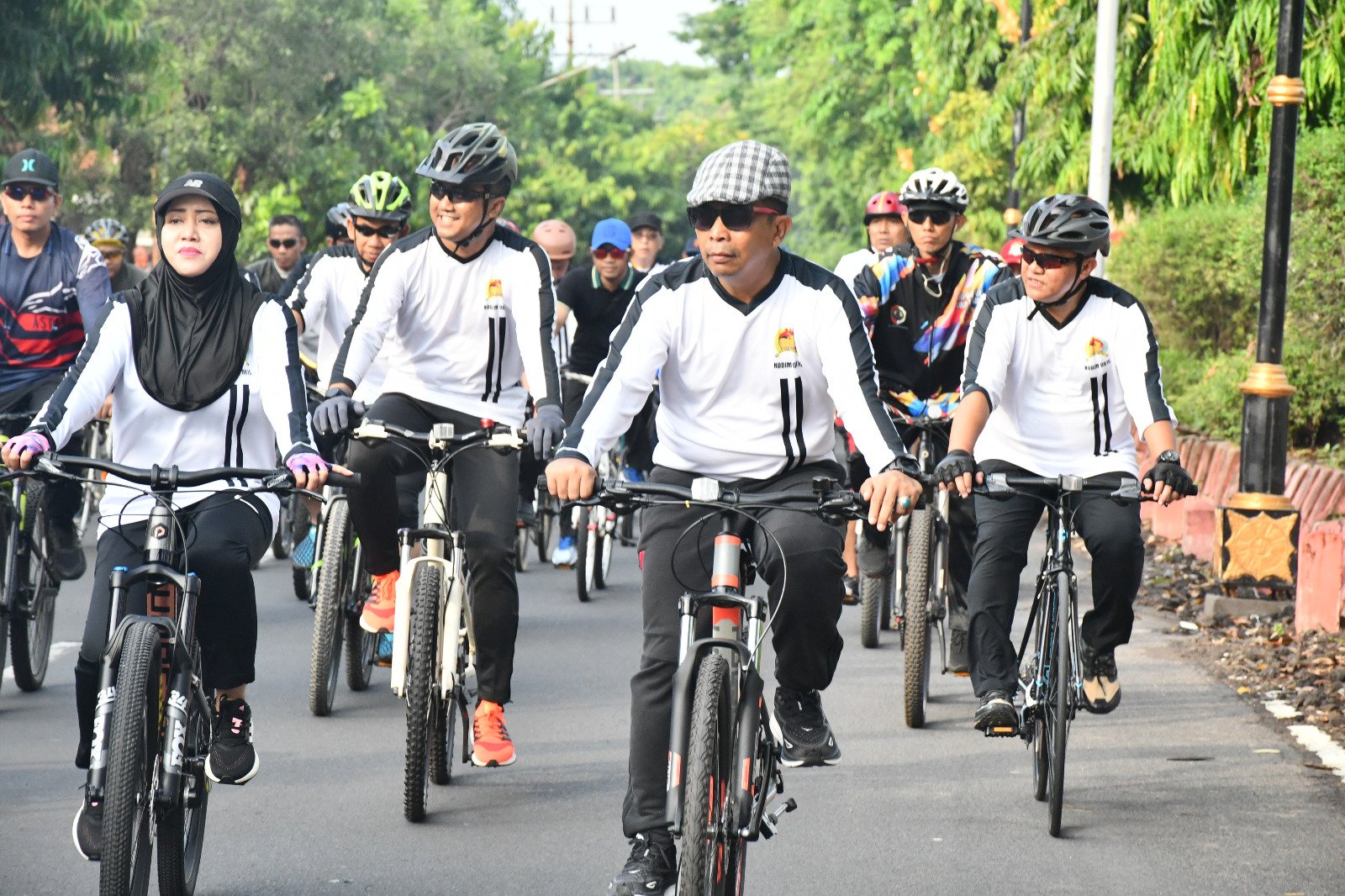 Peringati Hari Jadi Ke-74 Kodim 0815/Mojokerto Gelar Gowes & Seminar Parenting