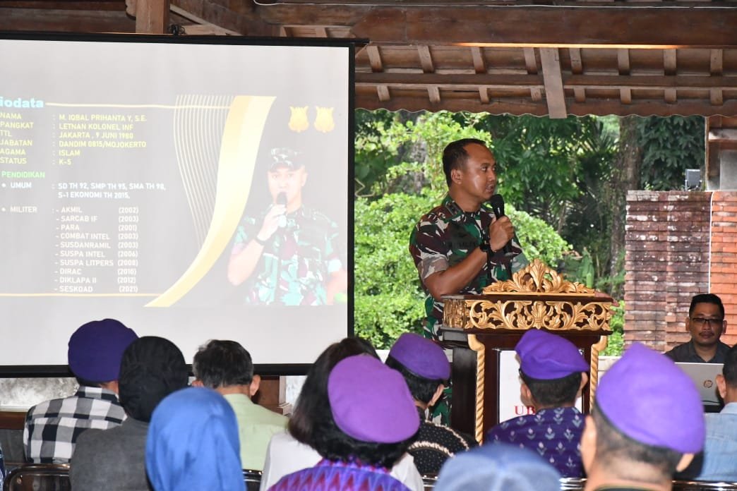 Wasbang Belneg Pemilu Damai, Dandim 0815/Mojokerto Sampaikan Ini