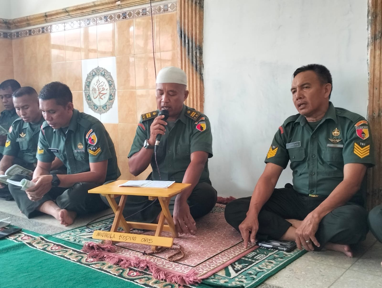 Puncak Peringatan HUT Ke-74 Kodim 0815/Mojokerto Gelar Syukuran dan Doa Bersama