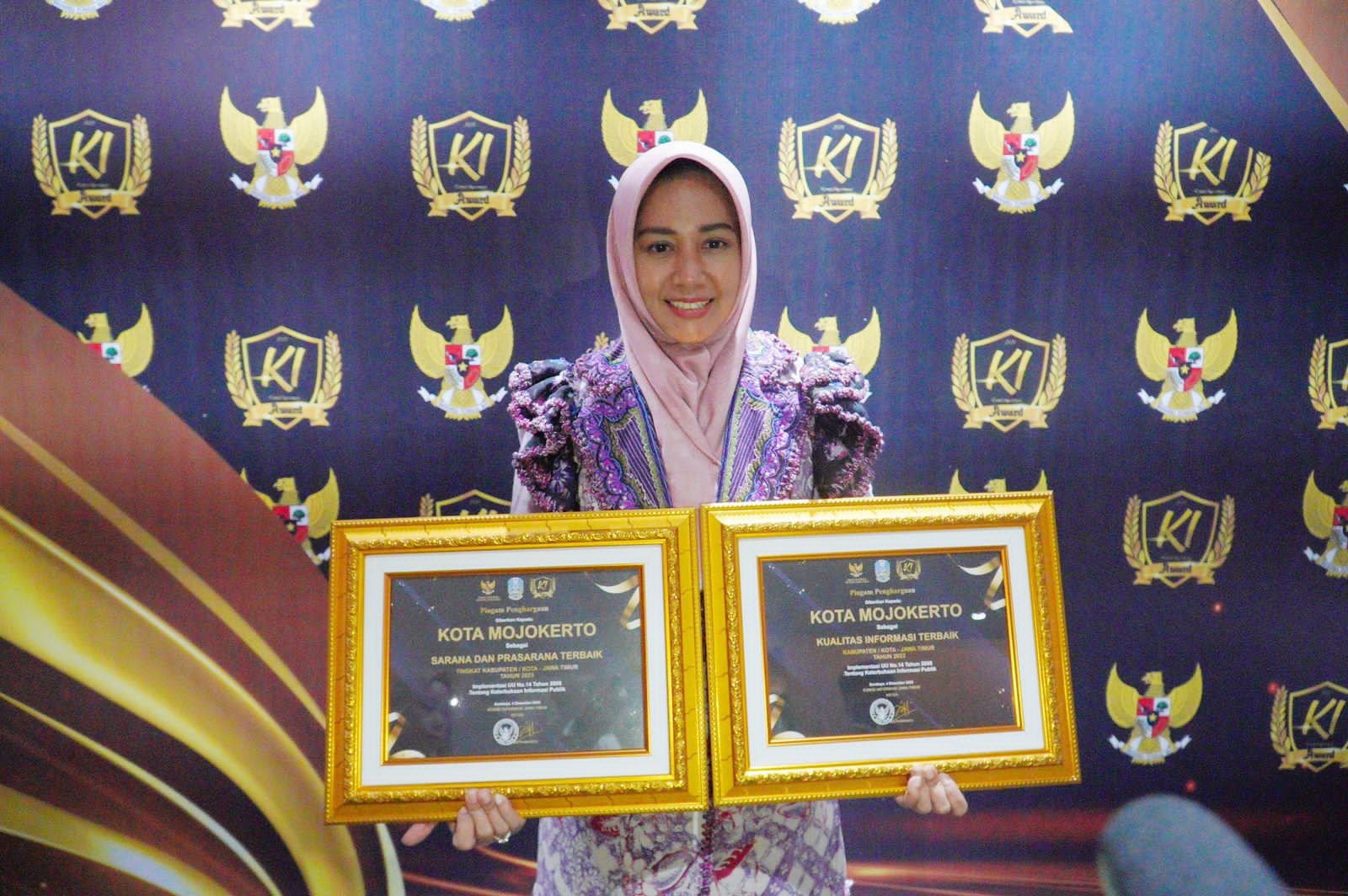 Kota Mojokerto Panen Lima Penghargaan dalam Sehari