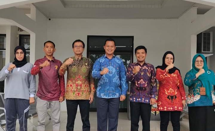 Kalapas Kelas IIB KotaAgung Melaksanakan Kunjungan Kerja Ke KPU Tanggamus
