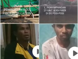 Penyimpangan Bodi Fiber 21 Unit Gunakan DDS TA 2023, Kades Laluin Janjikan Tim Pemenang Pileg 2024