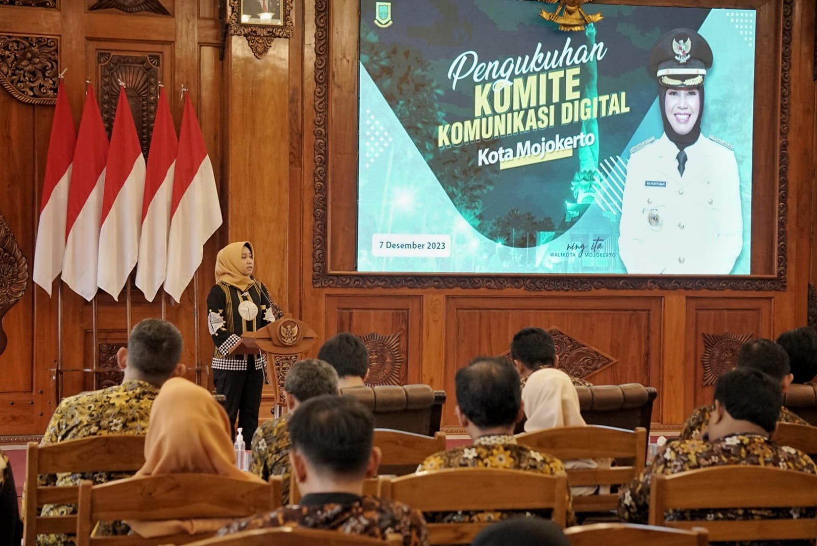 Ciptakan Ruang Digital Bebas Hoaks, KKD Kota Mojokerto Dikukuhkan
