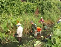 Karya Bakti Koramil 0815/05 Gedeg, Pupuk Semangat Gotong Royong Warga Binaan